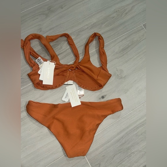 L*space Nikita Bikini Top and Sandy Bikini Bottom SET Sienna XS - Picture 5 of 7
